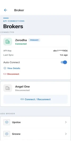 Zerodha Clone Mobile App Screen 15