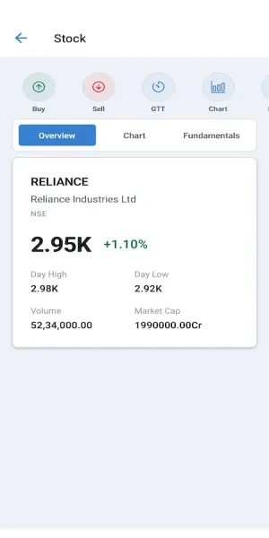 Zerodha Clone Mobile App Screen 7