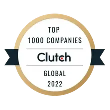 Clutch Top 1000 Company