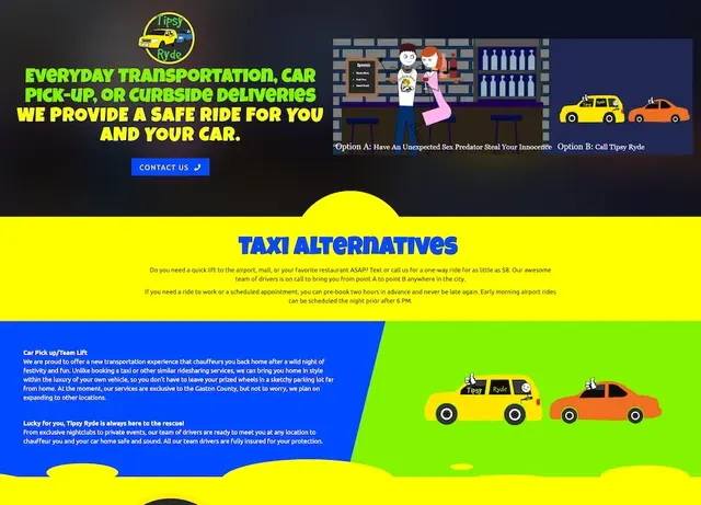 Tipyryde ride sharing built by Miracuves